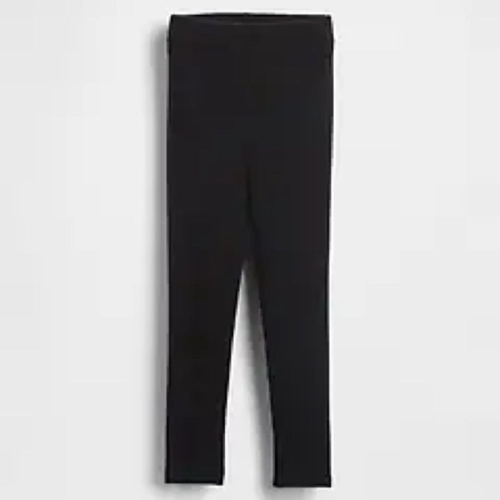 GAP Girls Cozy-Lined Leggings Black